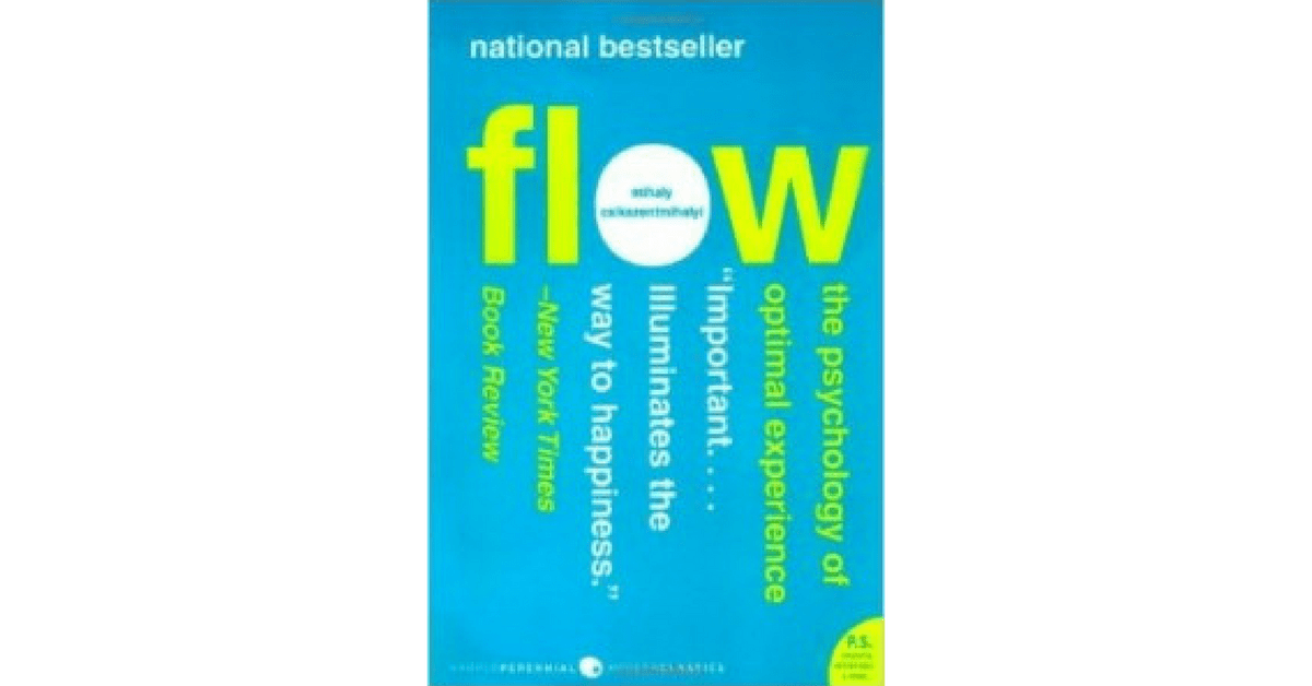 Flow Mihaly Csikszentmihalyi Book Santajes